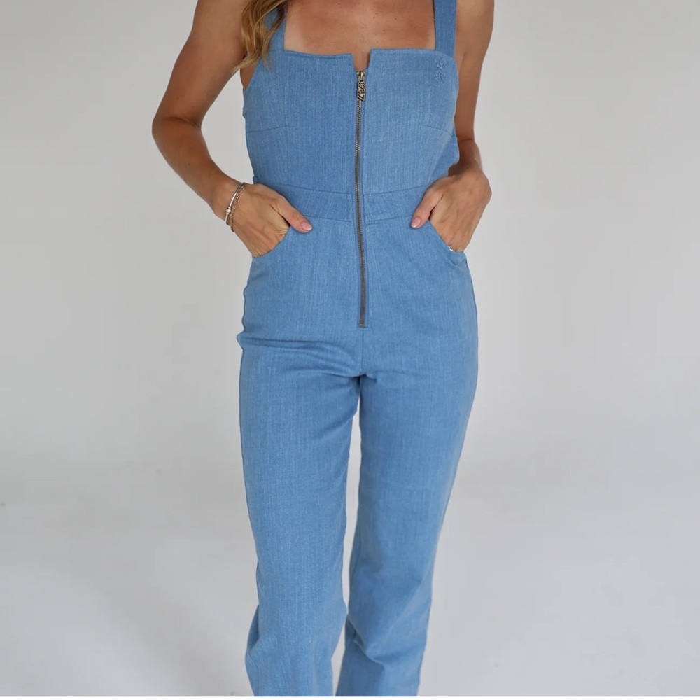 1987 Denim Jumpsuit
